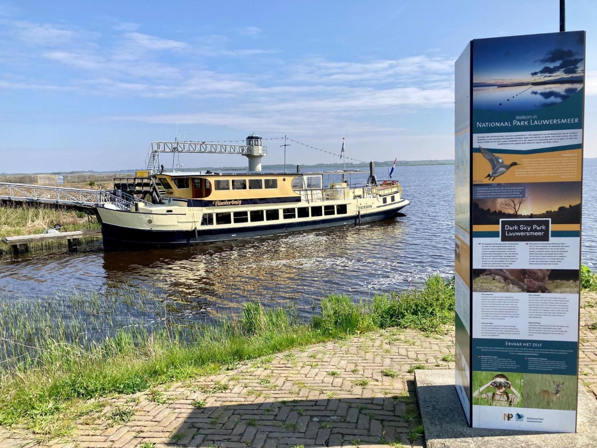 Het Kleine Huis Mobile Home By The Harbour And The Lauwersmeer Anjum Zewnętrze zdjęcie