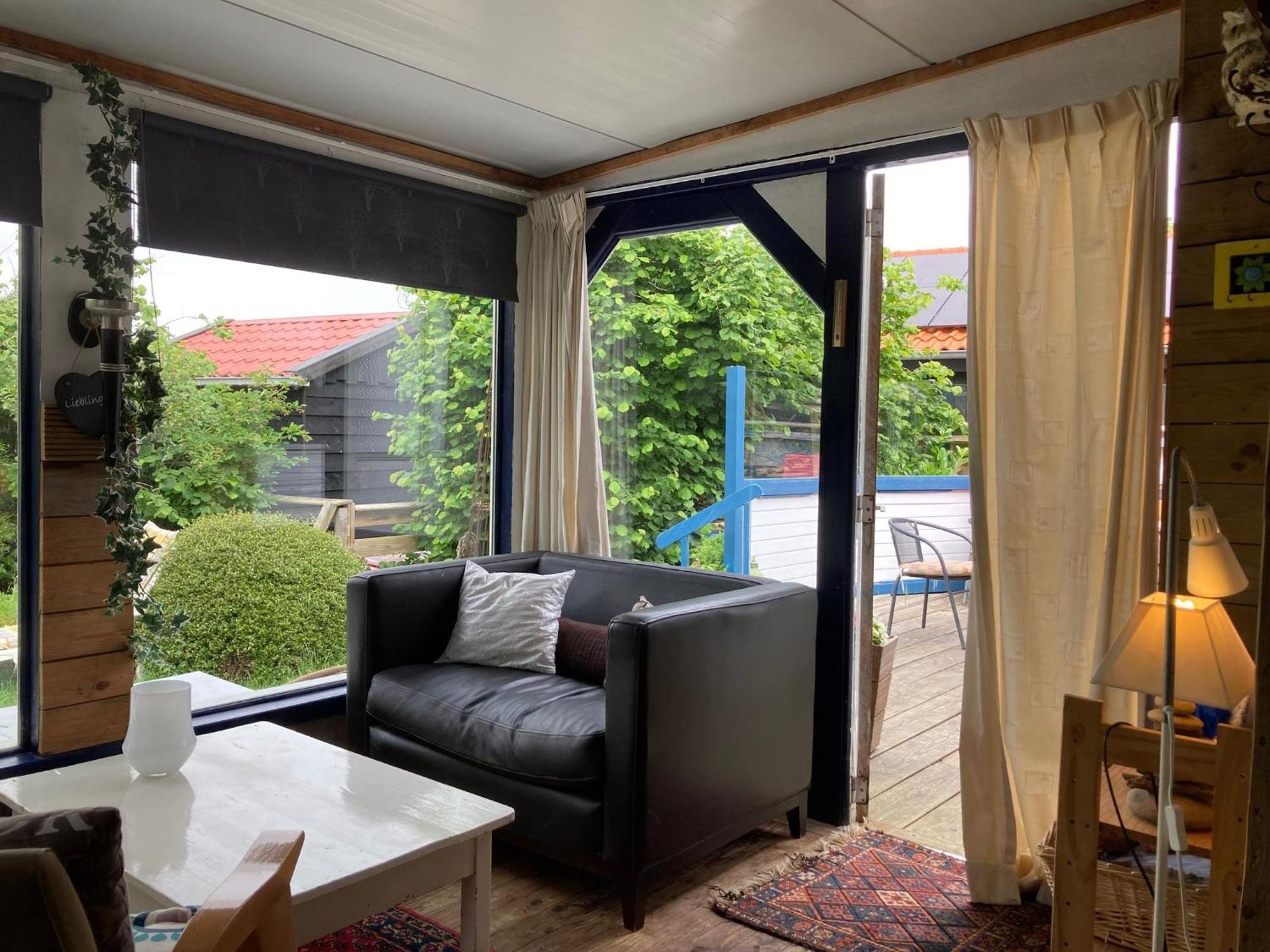 Het Kleine Huis Mobile Home By The Harbour And The Lauwersmeer Anjum Zewnętrze zdjęcie